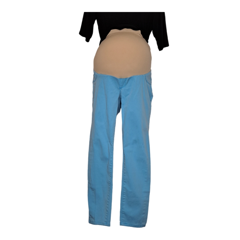 Motherhood Maternity Women's Pants Secret Fit Belly #95849-37 Size XS Sky Blue